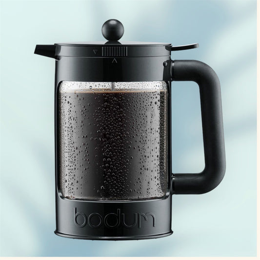 Bodum Cold brew coffee maker 1.5L 12 cups 51 oz with fridge lid Black