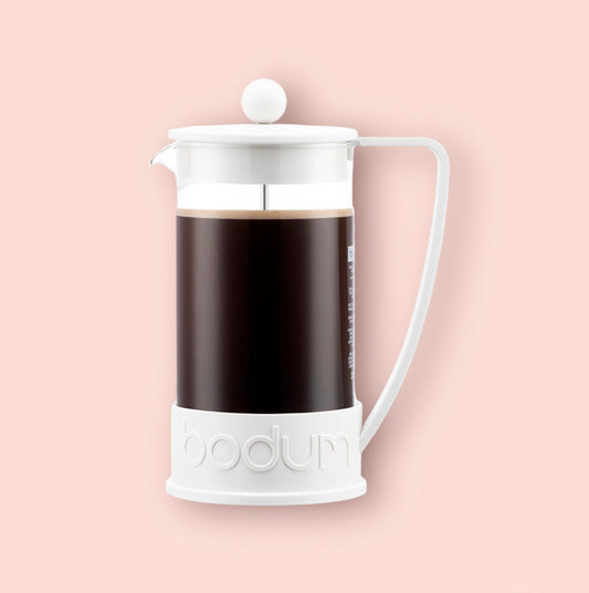 Bodum French Press coffee maker 8 cup 1.0L 34 oz White