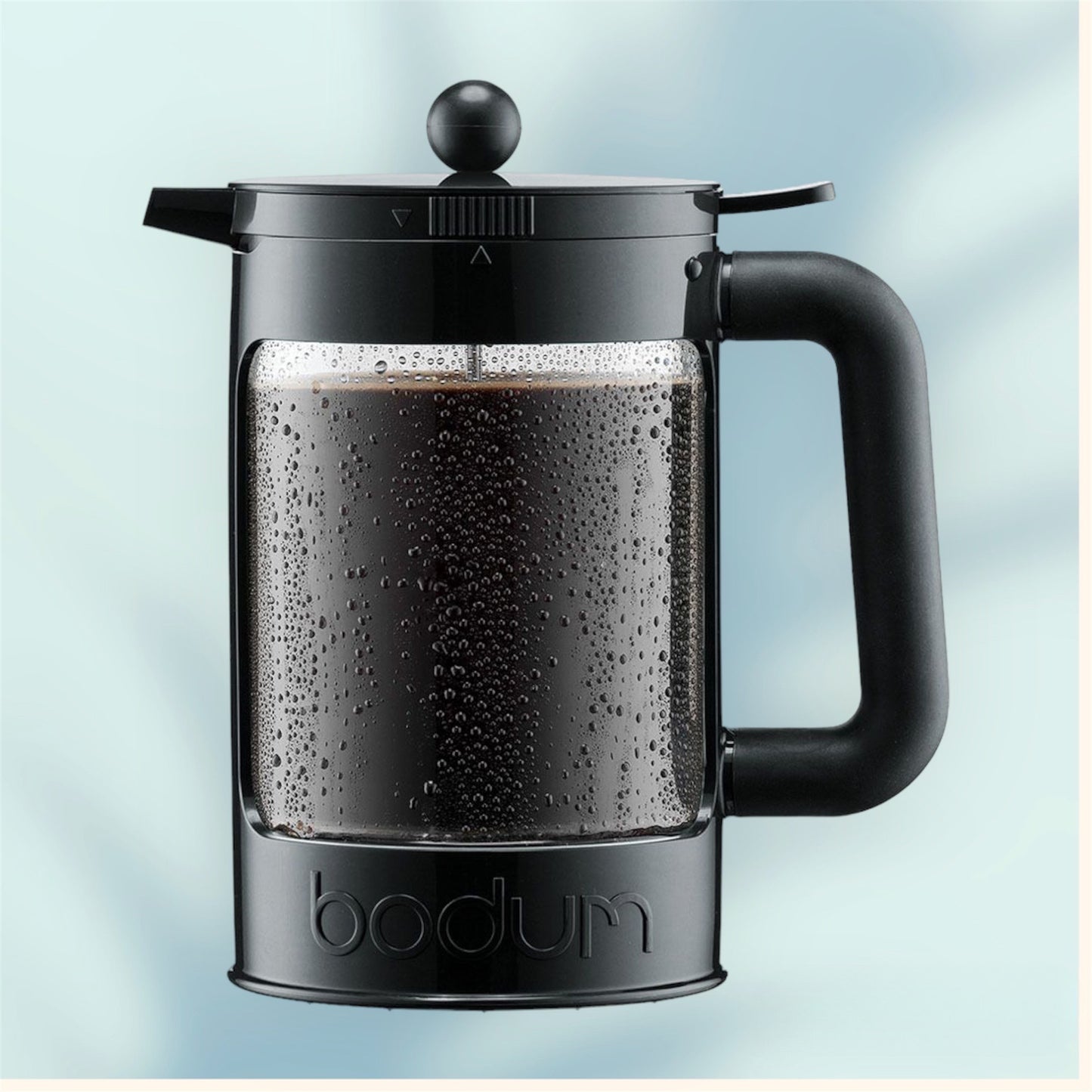Bodum Cold brew coffee maker 1.5L 12 cups 51 oz with fridge lid Black –  Huke Coffee